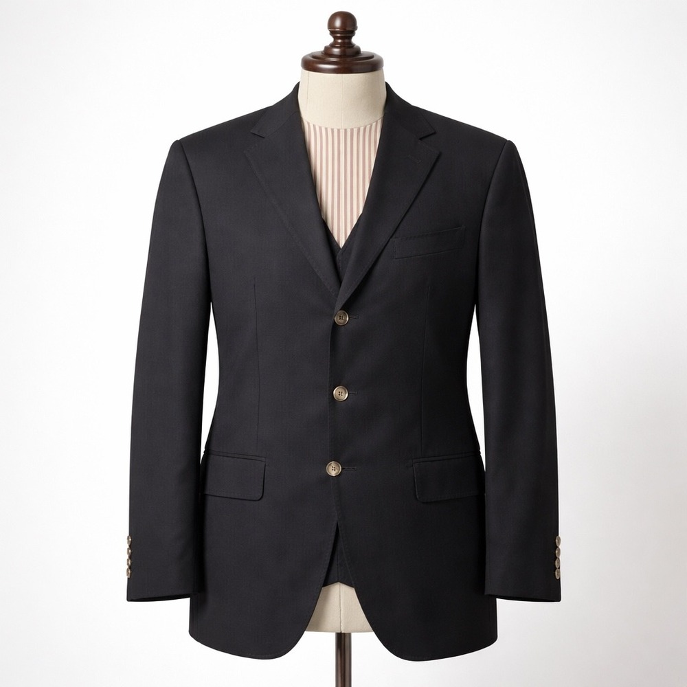 Boglioli 54R 44R Wool Blazer Made‎ In Italy 3 Button Sport Coat